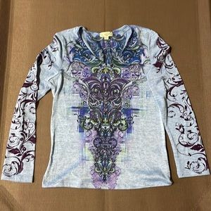 Womens live and let live shirt. Size PS.